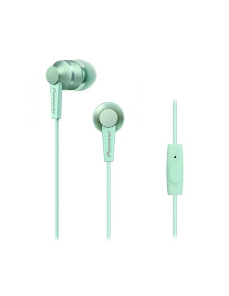 Pioneer Se-c3t Verde Auriculares Con Micrófono Diseño Acabado En Aluminio Alta Calidad  kiwiku.com
