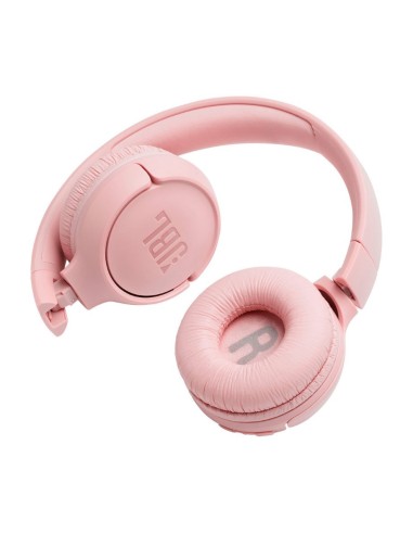 Jbl Tune 500 Bt Rosa Auriculares Inalámbricos Bluetooth Multipunto Jbl Pure  Bass