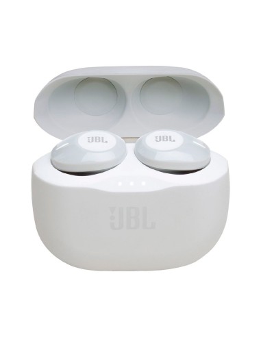Jbl Tune 120 Tws Blanco Auriculares Inalámbricos Bluetooth De Gran Calidad Con Funda De Carga  kiwiku.com