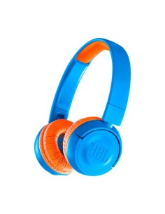 Jbl Jr 300 Bt Azul/naranja Auriculares Kids On-ear Inalámbricos Safe-sound Diseñados   kiwiku.com