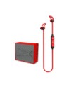 Altec Lansing Urban Sound Pack Rojo Auriculares Snake Boton Y Altavoz Pocket Inalámbrico Bluetooth