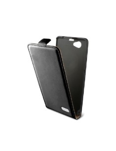 Funda con tapa ksix para z1 compact negra