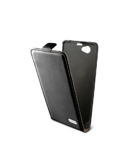 Funda con tapa ksix para z1 compact negra