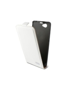 Funda con tapa ksix para z1 compact blanca