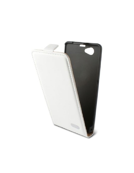 Funda con tapa ksix para z1 compact blanca