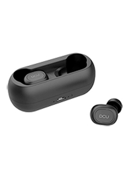 Dcu Earbuds Negro Auriculares Inalámbricos Dsp Bluetooth Con Micrófono Y Estuche-batería  kiwiku.com