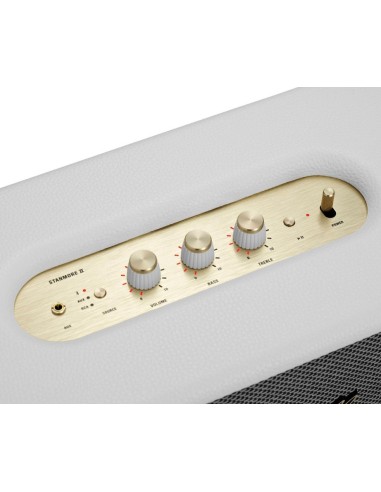Marshall Stanmore Ii Blanco Altavoz Bluetooth 50w Vintage  kiwiku.com