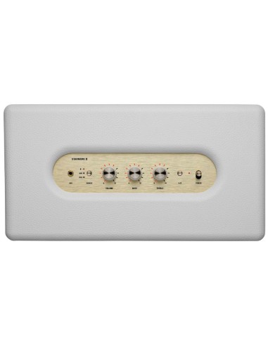 Marshall Stanmore Ii Blanco Altavoz Bluetooth 50w Vintage  kiwiku.com