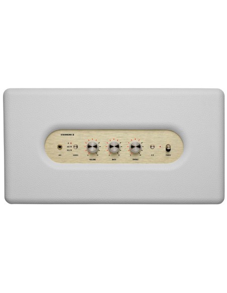 Marshall Stanmore Ii Blanco Altavoz Bluetooth 50w Vintage  kiwiku.com