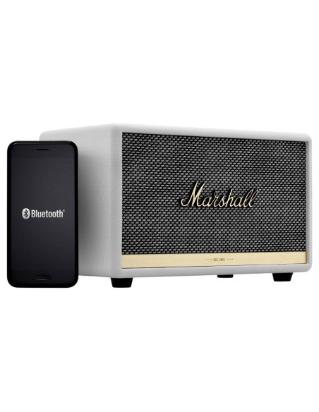 Marshall Acton Ii Blanco Altavoz Bluetooth 60w De Diseño Compacto Vintage  kiwiku.com