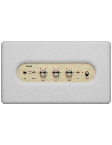 Marshall Acton Ii Blanco Altavoz Bluetooth 60w De Diseño Compacto Vintage  kiwiku.com