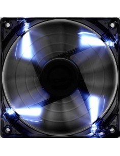 Ventilador tacens ventus ice ii 12x12  9db fluxus pro ii, leds blancos 2
