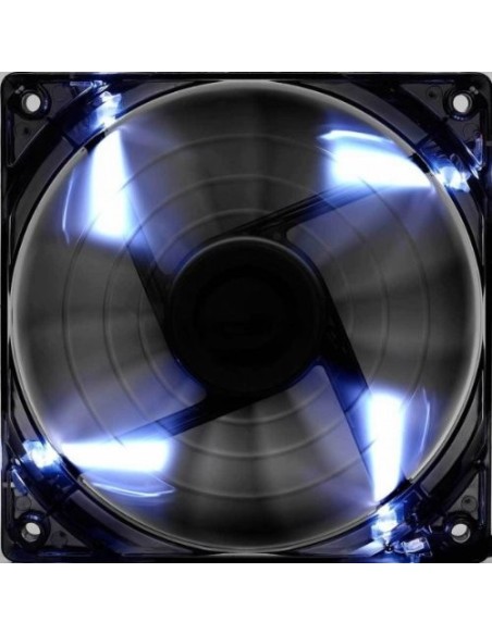 Ventilador tacens ventus ice ii 12x12  9db fluxus pro ii, leds blancos