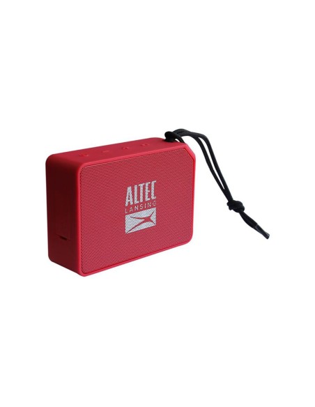 Altec Lansing One Rojo Altavoz Inalámbrico 5w Bluetooth Resistente Al Agua Con Micrófono 252ONERED kiwiku.com
