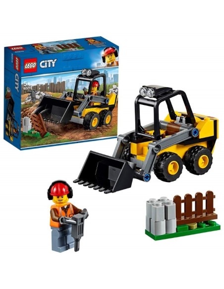 LEGO City Vehículos - Retrocargadora, Grúa De Construcción.  3051105 kiwiku.com
