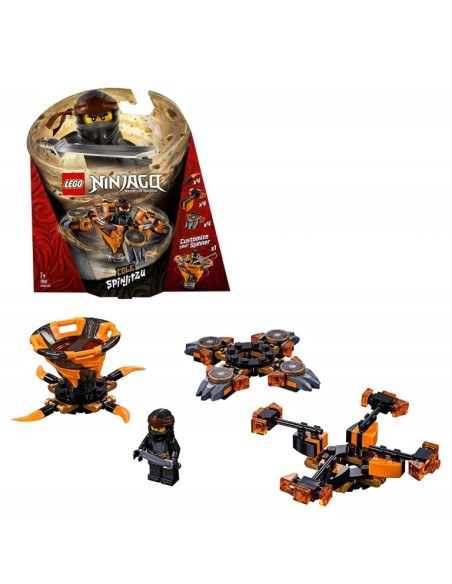 LEGO Ninjago, Spinjitzu Cole, Peonza  70662 kiwiku.com