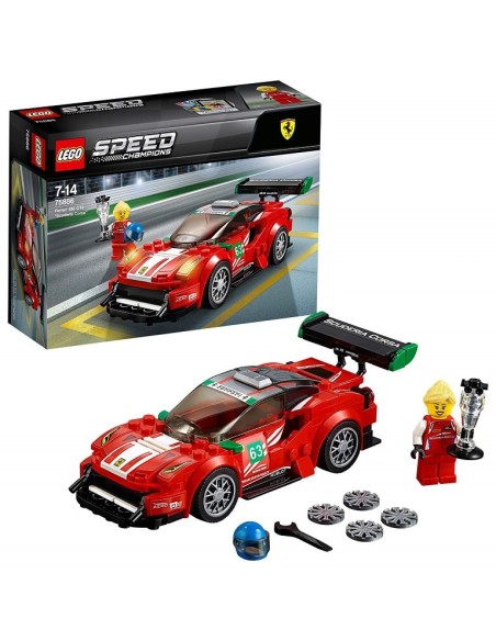LEGO Speed Champions - Ferrari 488 GT3 “Scuderia Corsa”  75886 kiwiku.com
