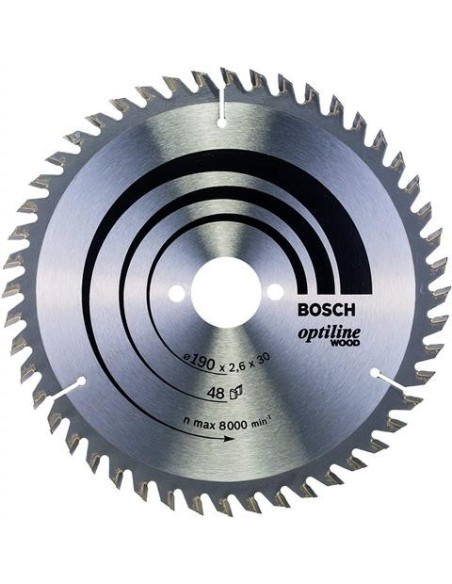 Bosch 2 608 640 617 - Hoja de sierra circular Optiline madera kiwiku.com