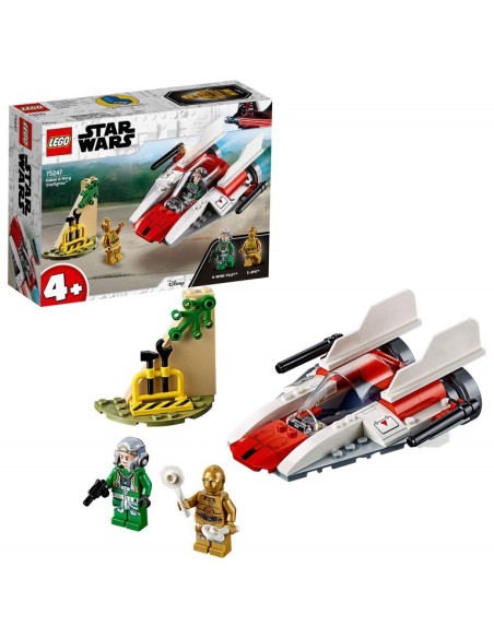 LEGO Star Wars - Caza Estelar Rebelde Ala-A 75247 kiwiku.com