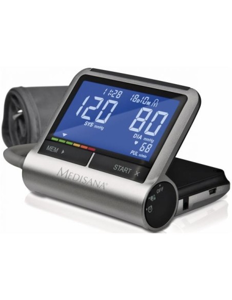 Medisana Cardio Compact - Tensiómetro de brazo con despertador, color negro: Kiwiku.com: Salud y cuidado personal