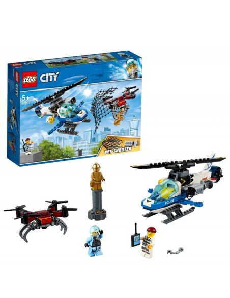 LEGO City - Police Policía Aérea: A la Caza del Dron 60207 kiwiku.com