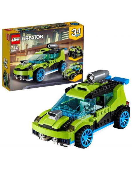 LEGO Creator - Coche de Rally a reacción  31074 kiwiku.com