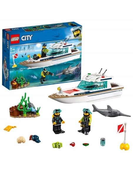 LEGO City Great Vehicles - Yate de Buceo 3051107 kiwiku.com