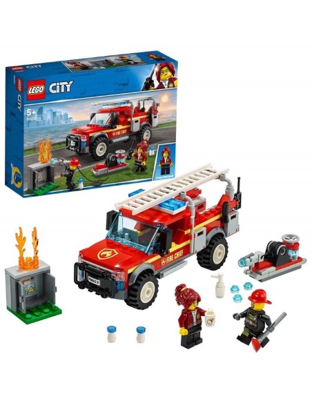 LEGO City Town - Camión de Intervención de la Jefa de Bomberos 3051161 kiwiku.com