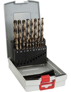Bosch HSS Juego de brocas para taladro Cobalt 19 piezas para Metal 2608587014 kiwiku.com
