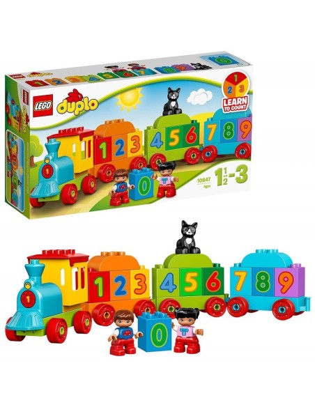 LEGO Duplo - Mi Primer Tren de los números 10847 kiwiku.com