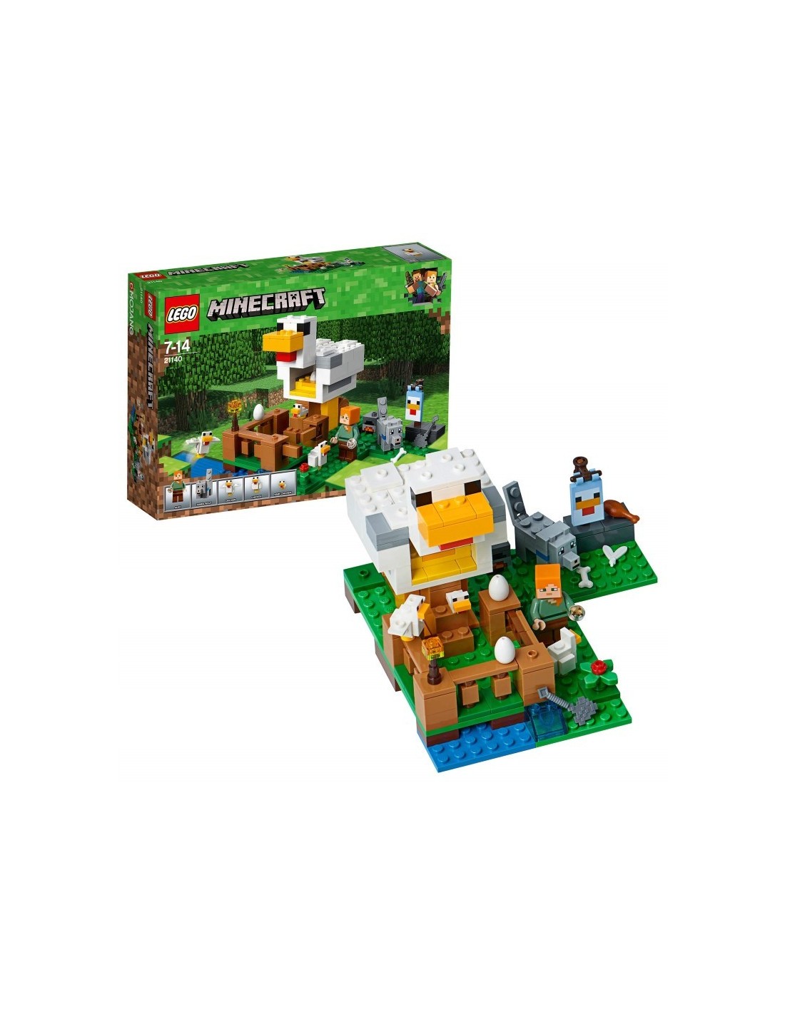 Lego minecraft el gallinero online