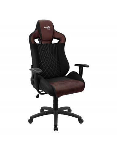 Aerocool Silla Gaming Earl, Rojo, Grande 04090 kiwiku.com