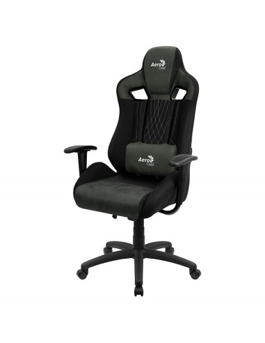Aerocool Silla Gaming Earl, Verde, Grande 04090 kiwiku.com