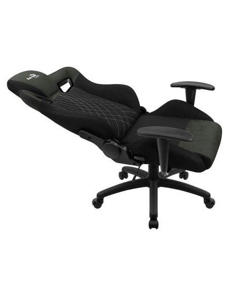 Aerocool Silla Gaming Earl, Verde, Grande 04090 kiwiku.com