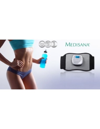 Medisana BOB - Cinturón abdominal para electro estimulación muscular 88320 kiwiku.com