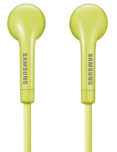 Samsung HS-330 - Auriculares de botón con micrófono, control remoto integrado amarillo