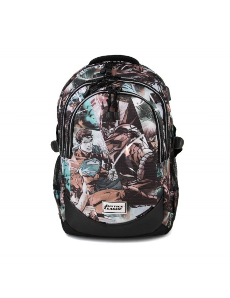 Mochila liga de la justicia dc comics 44cm  kiwiku.com