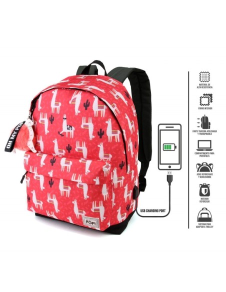 Mochila oh my pop cuzco adaptable 42cm  kiwiku.com