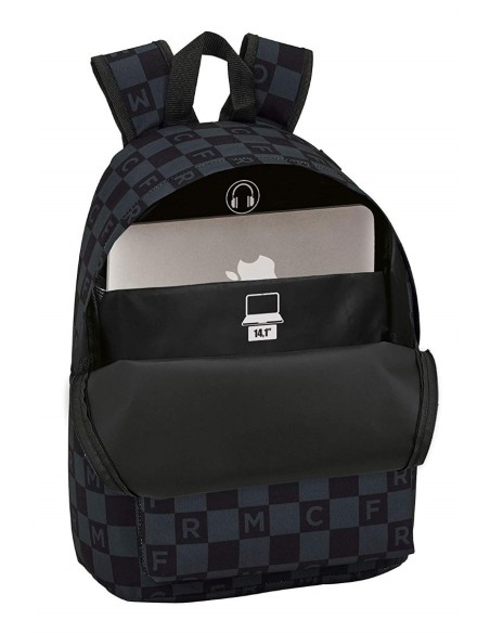 Mochila ordenador real madrid 41cm  kiwiku.com