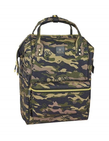 Mochila portatil moos camouflage 40cm  kiwiku.com