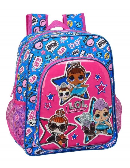 Mochila lol surprise together adaptable 38cm  kiwiku.com