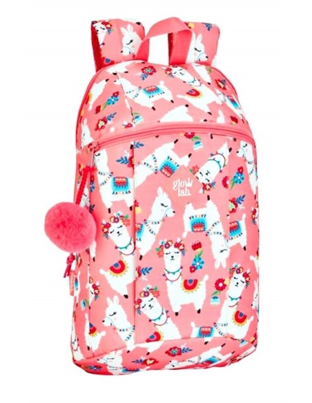 Mochila glowlab llamas 39cm  kiwiku.com
