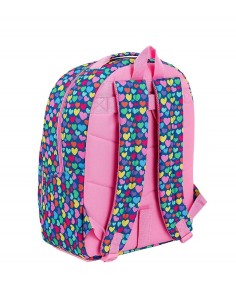 Mochila benetton cuori 42cm  kiwiku.com 2