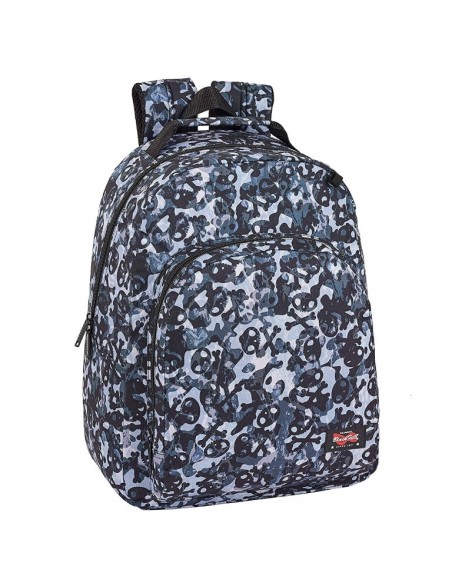 Mochila blackfit8 skulls adaptable 42cm  kiwiku.com