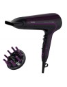 Philips Thermoprotect HP8233/00 - Secador de Pelo, Motor DC, Ionico, 2200 W, Negro y Lila