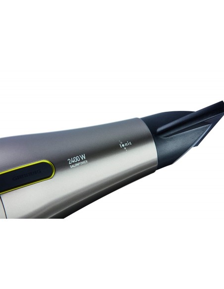 Grundig Gris Limón Hd8680 Secador De Pelo 2400w Función Iónica  kiwiku.com