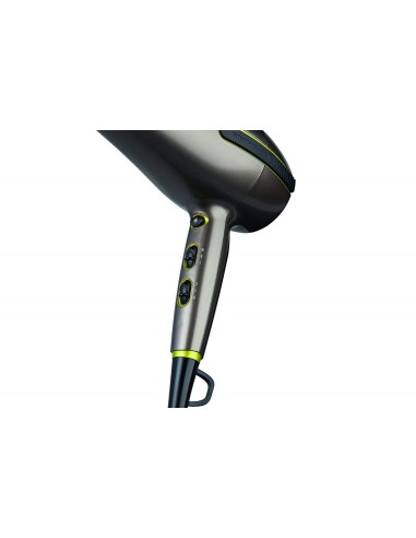 Grundig Gris Limón Hd8680 Secador De Pelo 2400w Función Iónica  kiwiku.com