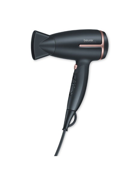 Secador De Pelo De Viaje Beurer HC 25 1600W Negro - Kiwiku