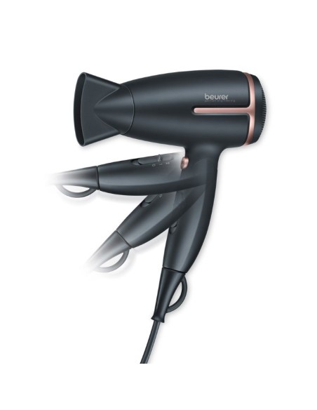 Secador De Pelo De Viaje Beurer HC 25 1600W Negro - Kiwiku