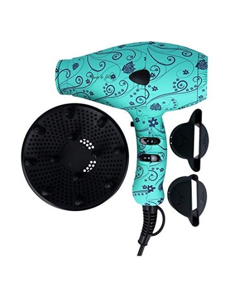 Albi secador r&j compacto azul flores 2000w (3760af) ALB3760 kiwiku.com